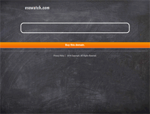 Tablet Screenshot of esowatch.com